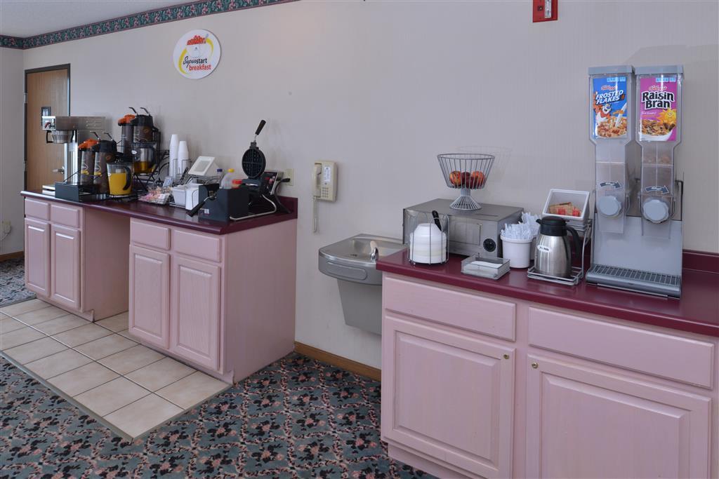 Americas Best Value Inn-Вінона Ресторан фото